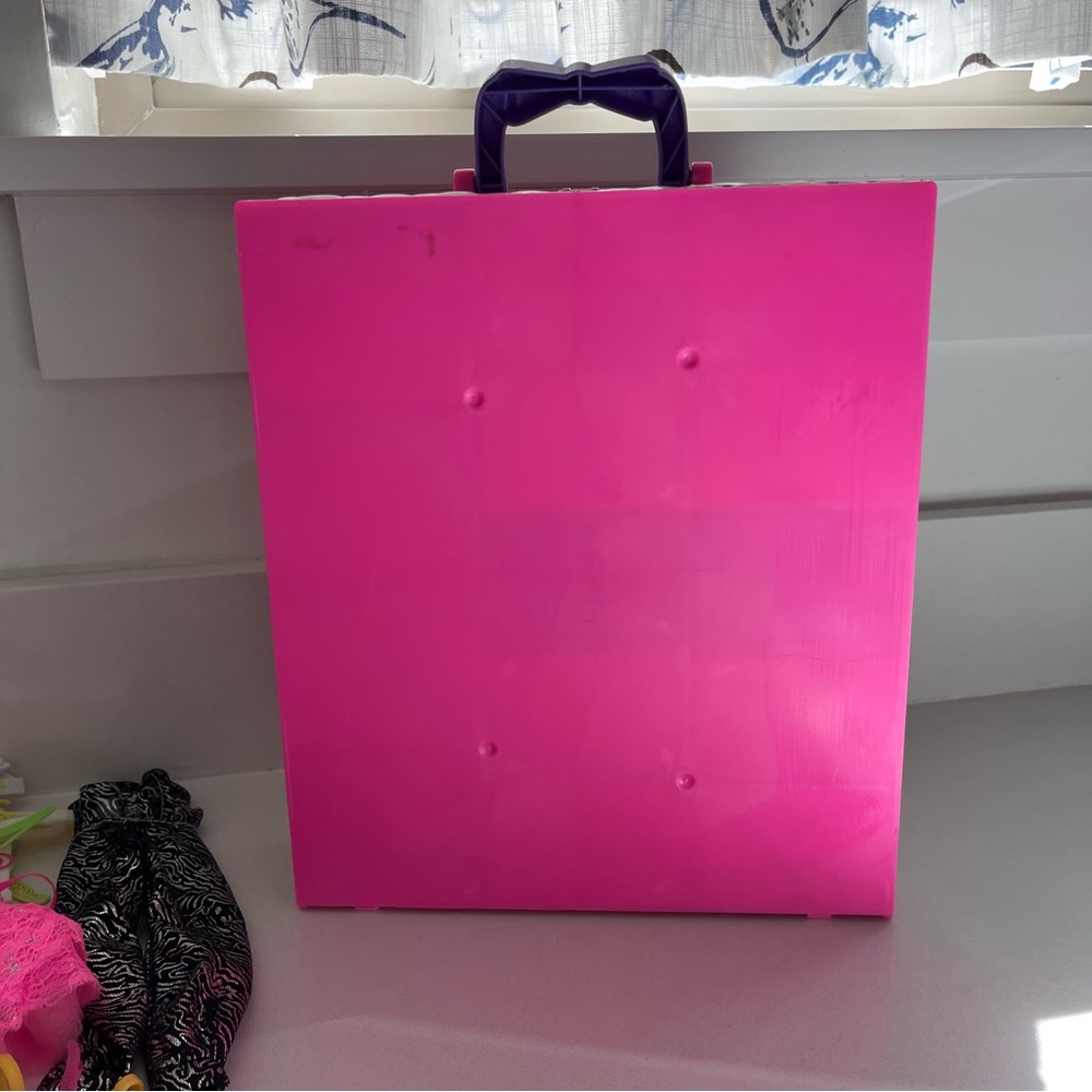 Huge Lot Vintage Barbie Closet Organizer Travel Case, Clothing Shoes Accessories - Picture 10 of 11